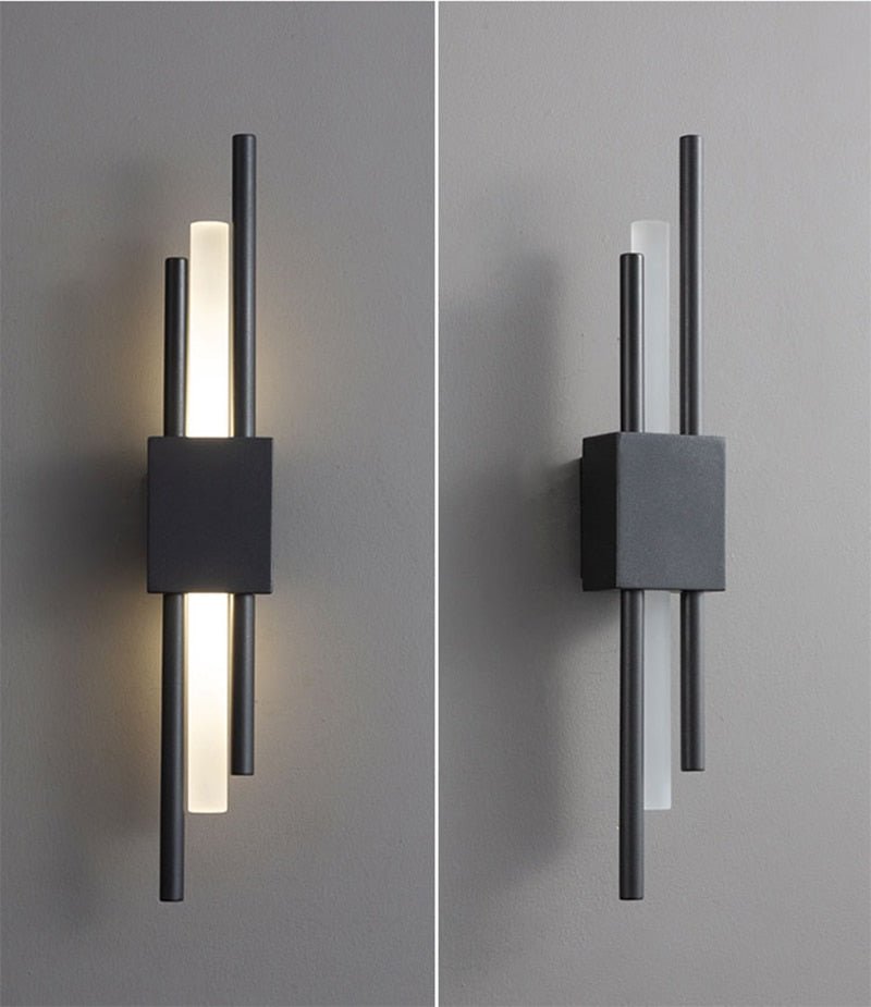 Emporium LED Wall Lamp Black Gold Warm Light Hard Wired Modern - Joe’s Haven