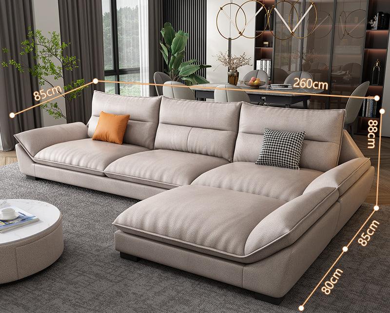 A900 Quinn Four Seater, Four Seater Corner Sofa, Leathaire - Joe’s Haven