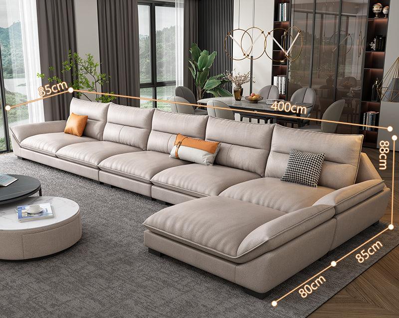 A900 Quinn Five Seater Sofa, Leathaire - Joe’s Haven