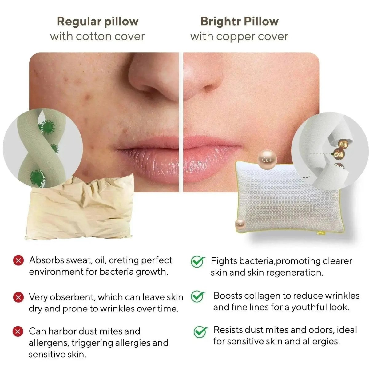 Brightr Stella The Best Pillow for Neck & Shoulder Pains - Joe’s Haven