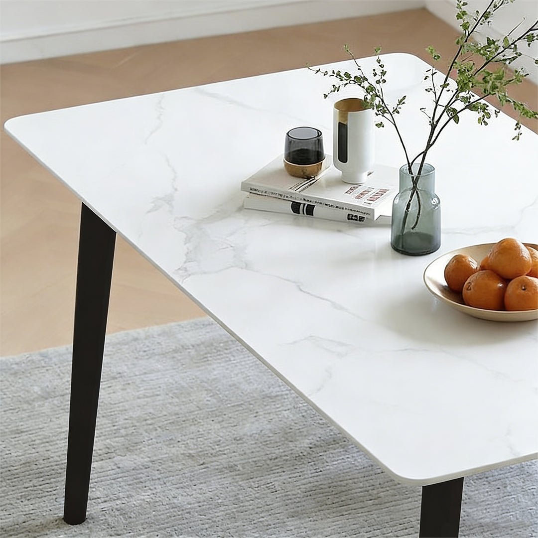 Samirah Dining Table, Sintered Stone - Joe’s Haven