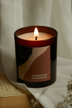 Sandalwood & Mandarin Scented Candle - Joe’s Haven