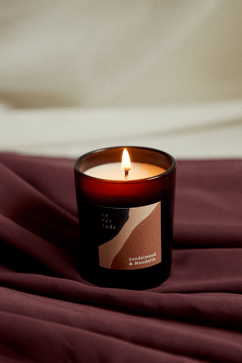 Sandalwood & Mandarin Mini Scented Candle - Joe’s Haven