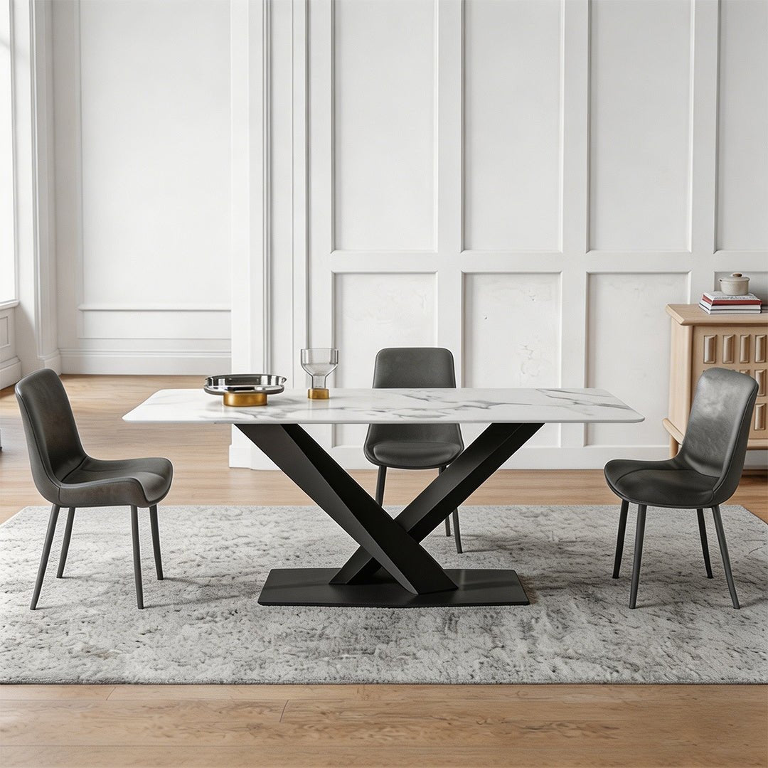 Sanders Dining Table, Sintered Stone - Joe’s Haven