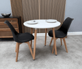Jamie Lorenzo Halo Round Dining Set of 2 - Joe’s Haven