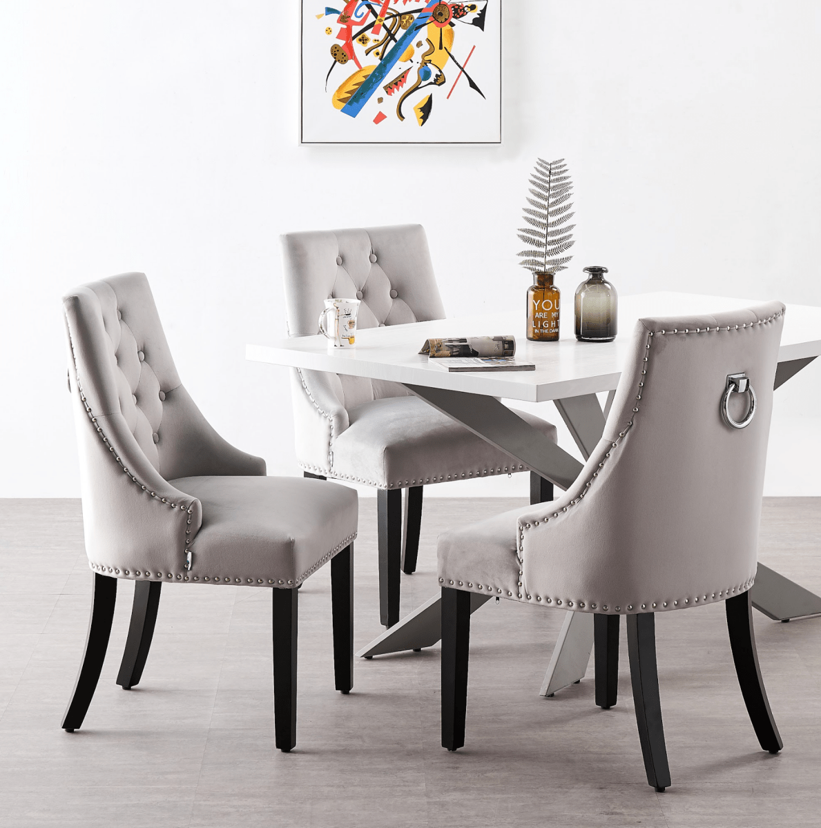 Windsor LUX Velvet Dining Chair - Joe’s Haven