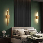 Emporium LED Wall Lamp Black Gold Warm Light Hard Wired Modern - Joe’s Haven