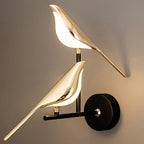Double Chirpy LED Bird Nursery Wall Light - Hardwired Ambient - Joe’s Haven