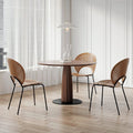 Seraphina Round Dining Table, Solid Wood - Joe’s Haven
