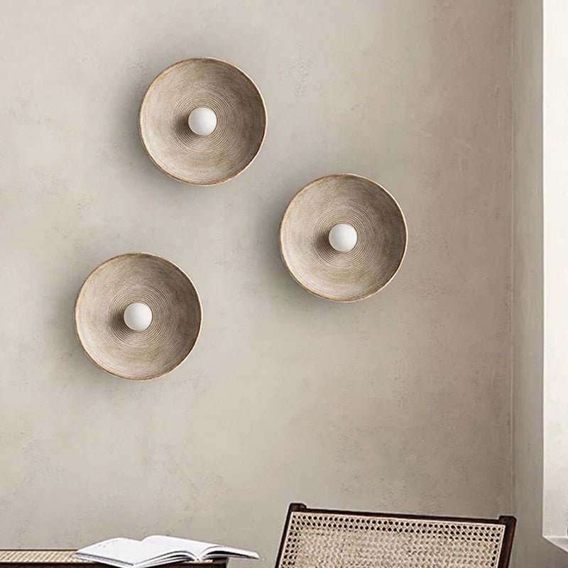 Desert Wall Lamp Scandi Style Warm White LED Light Bedroom - Joe’s Haven