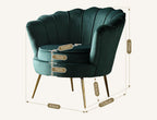 Shell Armchair, Velvet