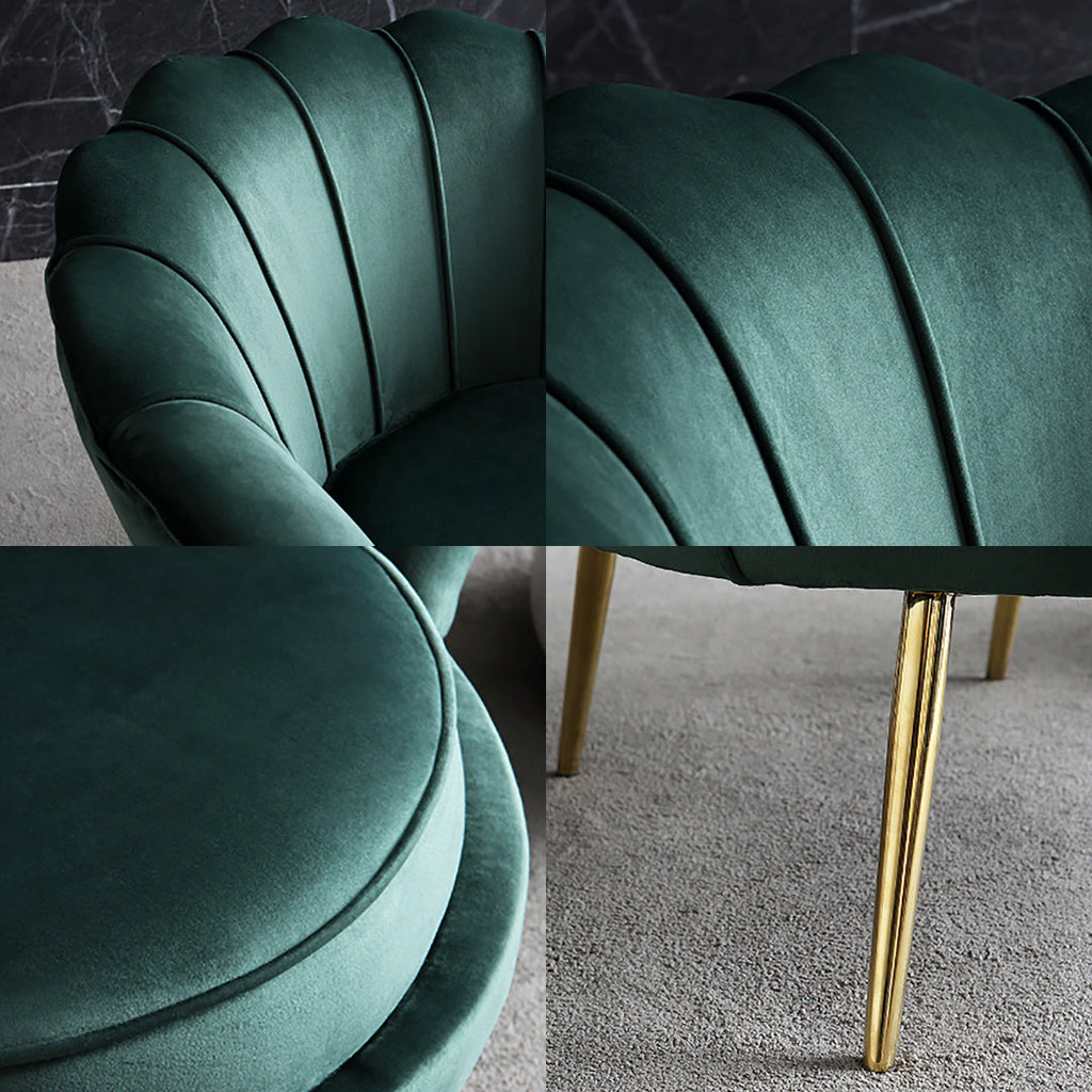 Shell Armchair, Velvet
