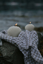 Set of Shell Scented Candles: Small and Large - Joe’s Haven