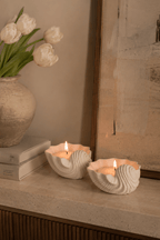 Seashell Shaped Candle - Scented - Joe’s Haven
