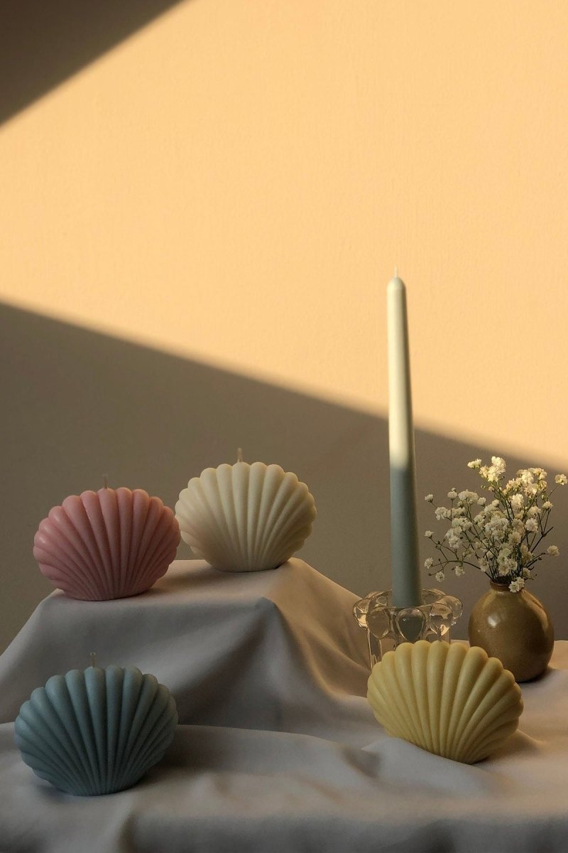 Shell Candle - Joe’s Haven