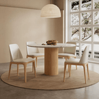 A Set of 2 Sienna Dining Chairs, White - Joe’s Haven