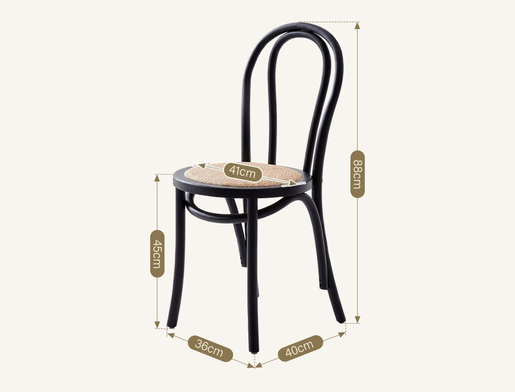 Sonnet Dining Chair, Solid Wood - Joe’s Haven