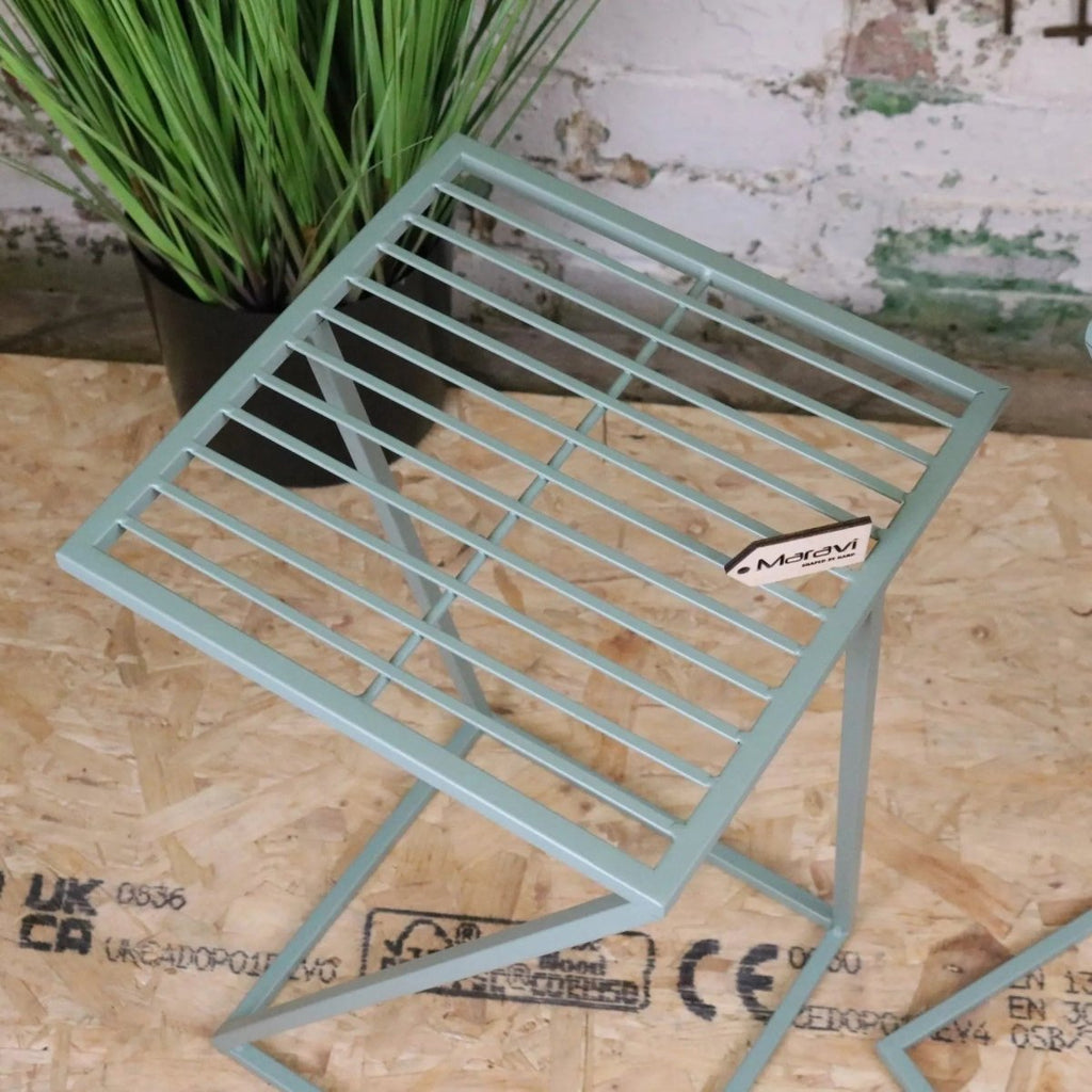 Soraya Green Garden Table Set - Joe’s Haven