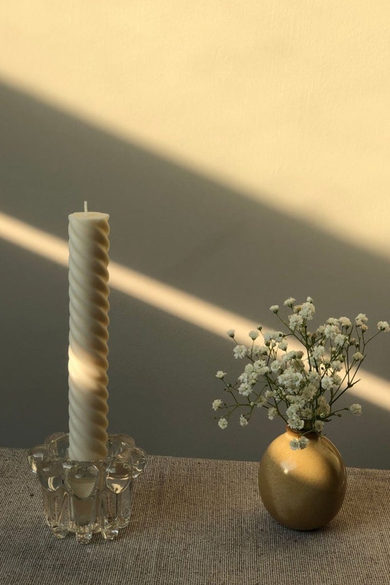 Spiral Taper Candles - pack of 3 - Joe’s Haven
