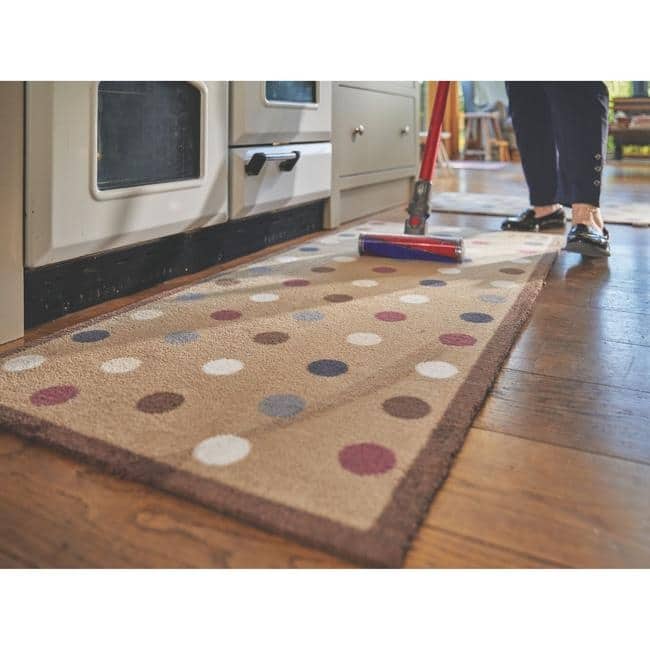 Eco-Friendly Washable Dots Mat and Runner