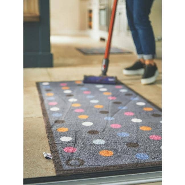 Eco-Friendly Washable Dots Mat and Runner