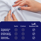 100% Organic Bamboo Silk Duvet Set