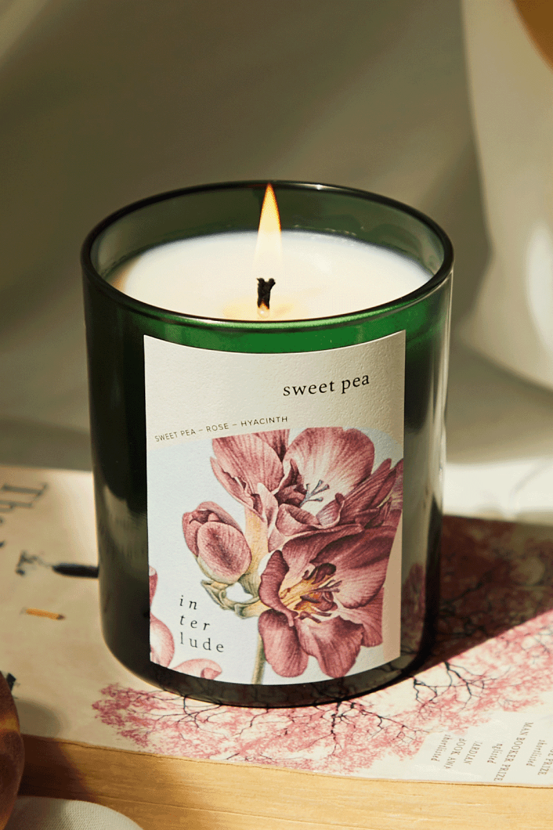 Sweet Pea Scented Candle - Joe’s Haven