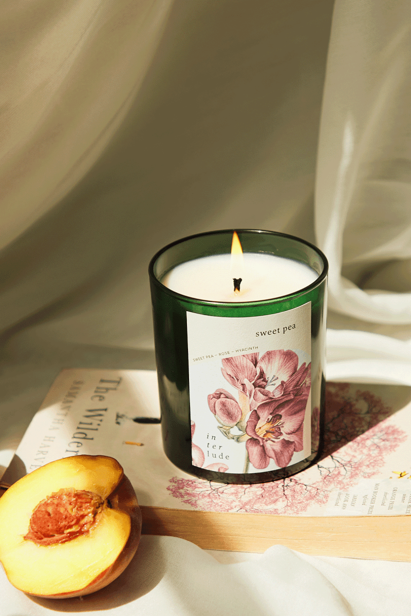 Sweet Pea Scented Candle - Joe’s Haven
