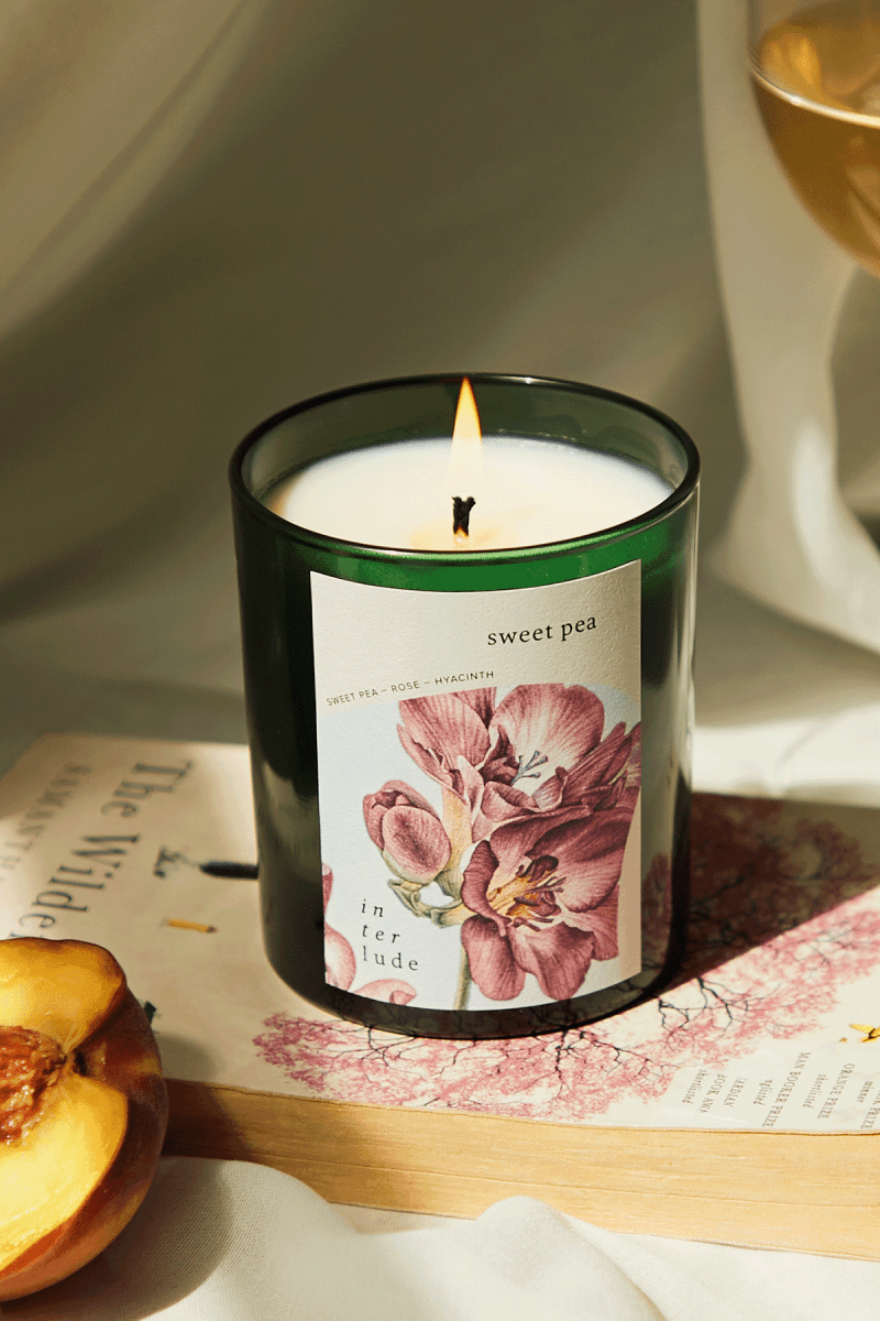 Sweet Pea Scented Candle - Joe’s Haven