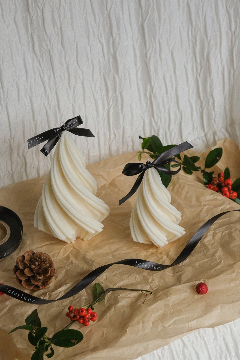 Christmas Tree Swirl Candle - Joe’s Haven
