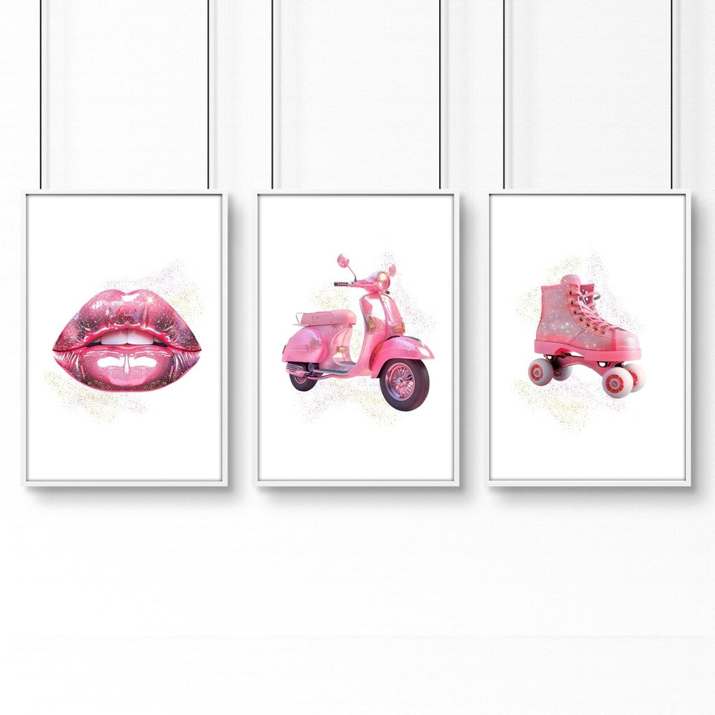Cool Posters For Bedroom | Set of 3 Pop Wall art Prints - Joe’s Haven