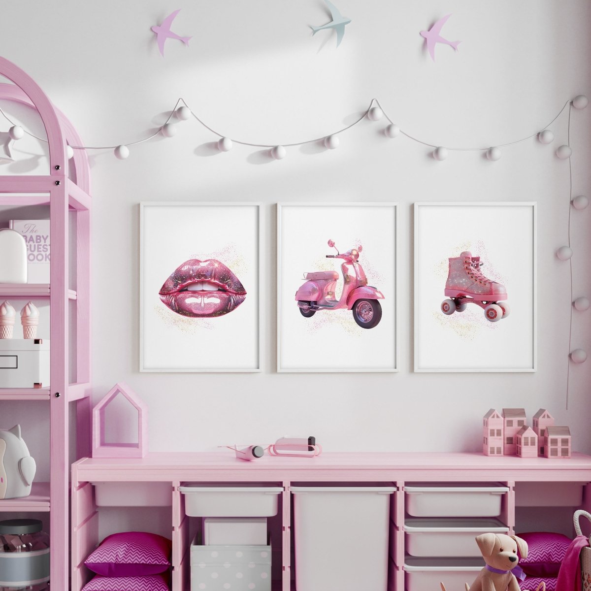 Cool Posters For Bedroom | Set of 3 Pop Wall art Prints - Joe’s Haven