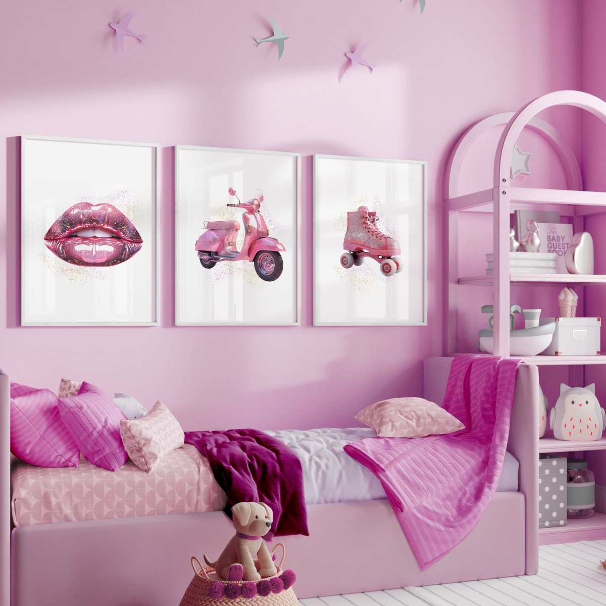 Cool Posters For Bedroom | Set of 3 Pop Wall art Prints - Joe’s Haven