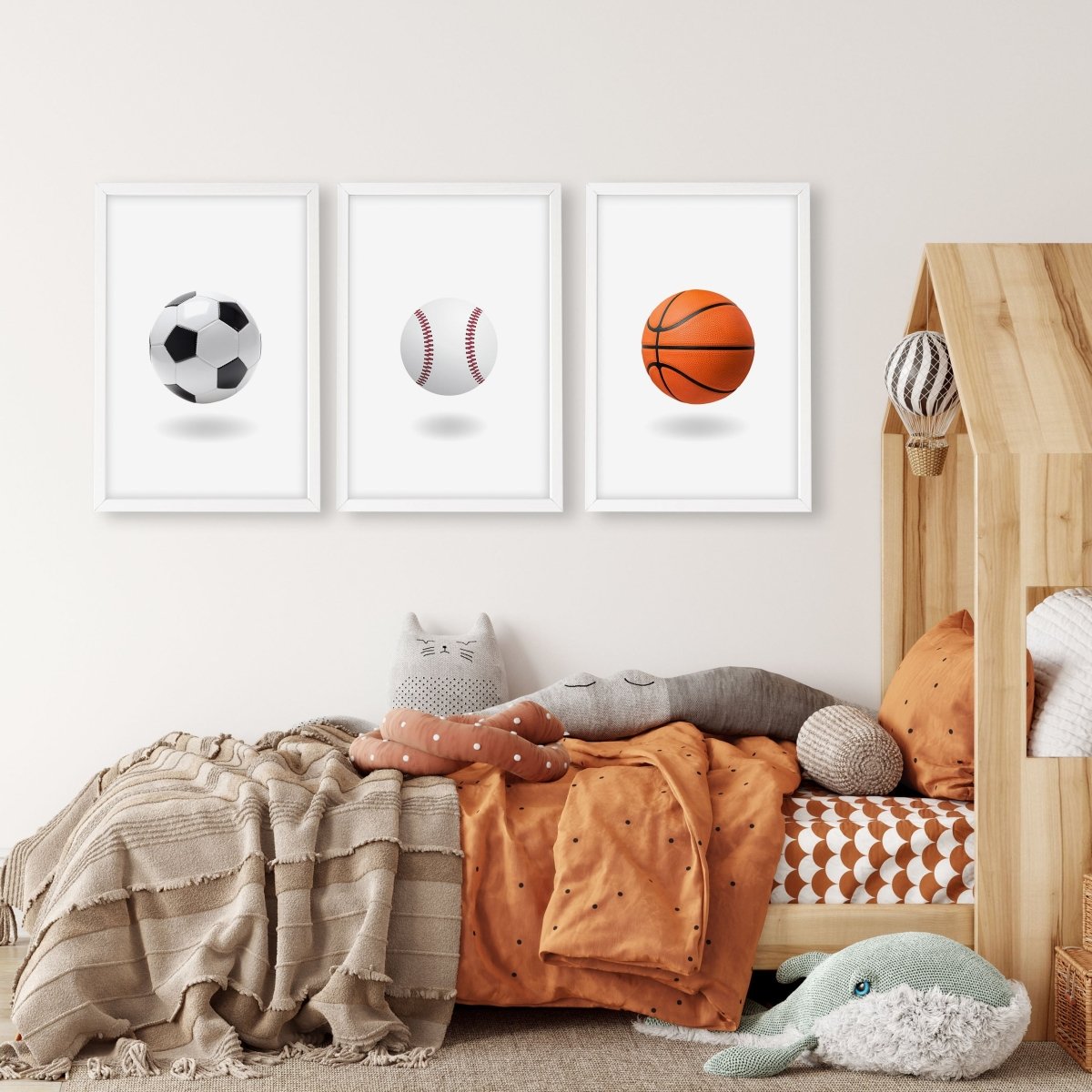 Prints For Children's Bedrooms | Set of 3 Pop Wall art Prints - Joe’s Haven