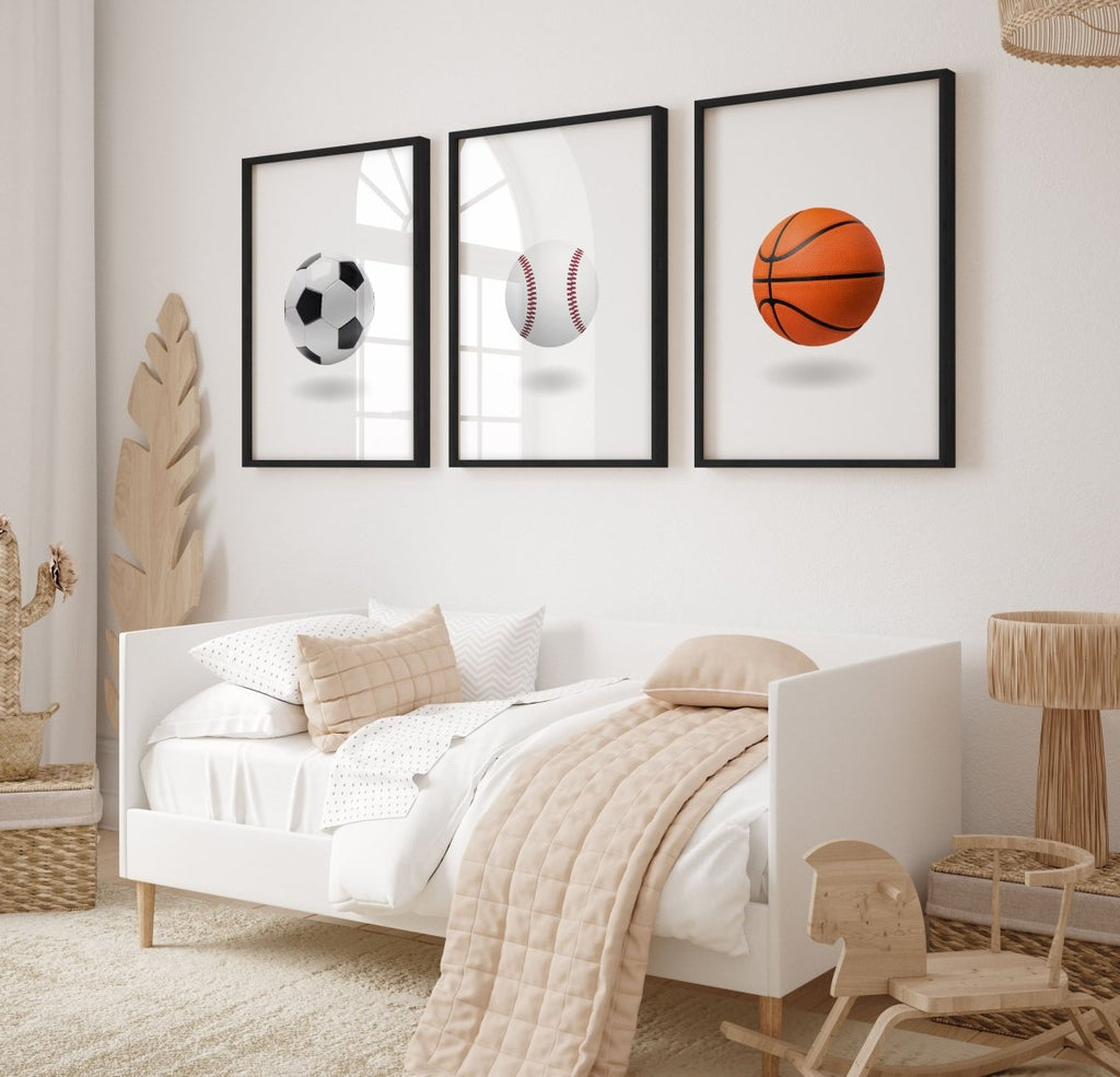 Prints For Children's Bedrooms | Set of 3 Pop Wall art Prints - Joe’s Haven