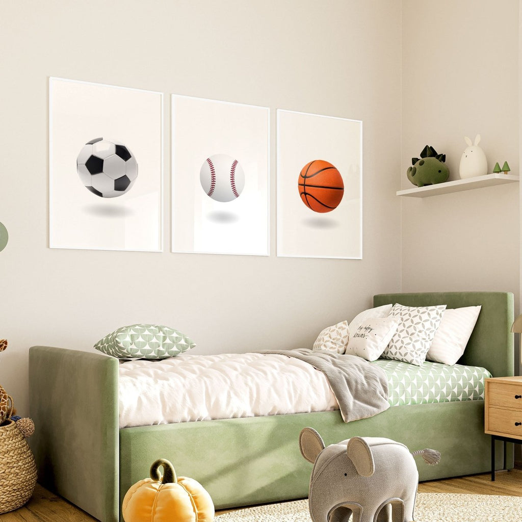 Prints For Children's Bedrooms | Set of 3 Pop Wall art Prints - Joe’s Haven
