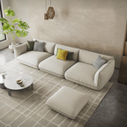 TOFU Agnes Three Seater Sofa, Modular Sofa, Suede - Joe’s Haven