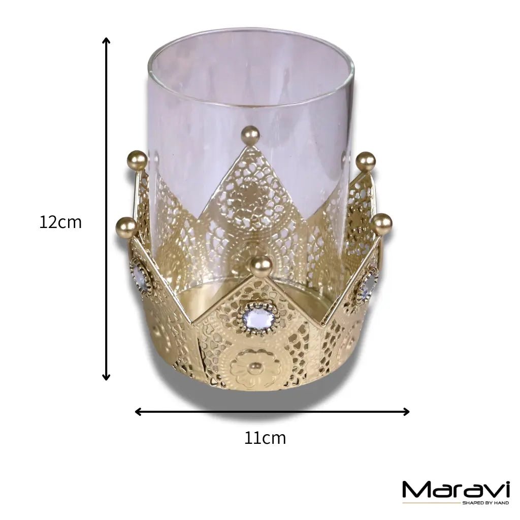 Talika Crown Candle Holder Set of 2 - Joe’s Haven