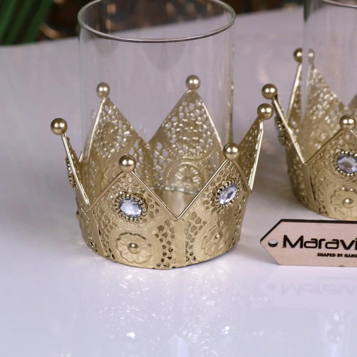 Talika Crown Candle Holder Set of 2 - Joe’s Haven