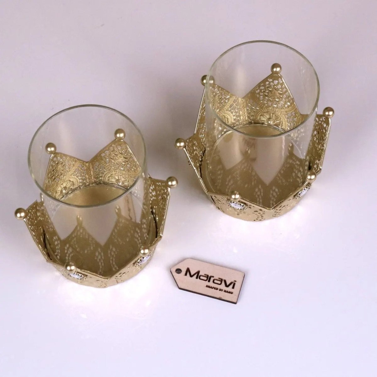 Talika Crown Candle Holder Set of 2 - Joe’s Haven