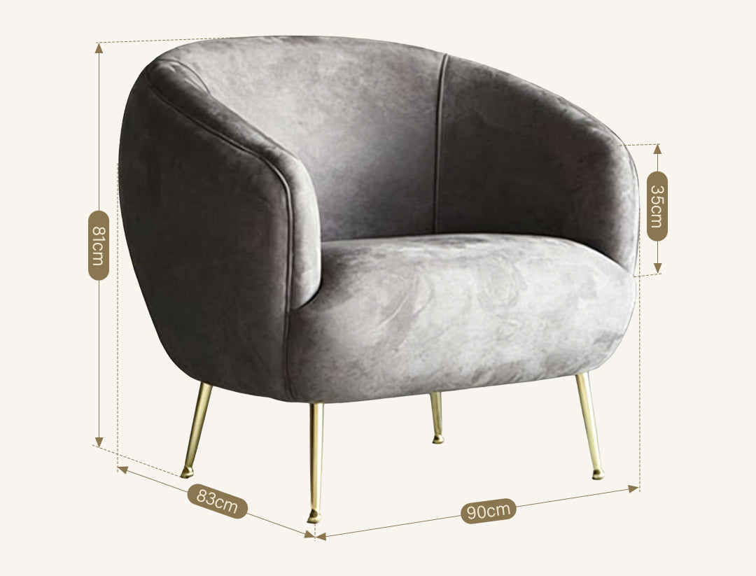 Tarr Armchair, Flannelette