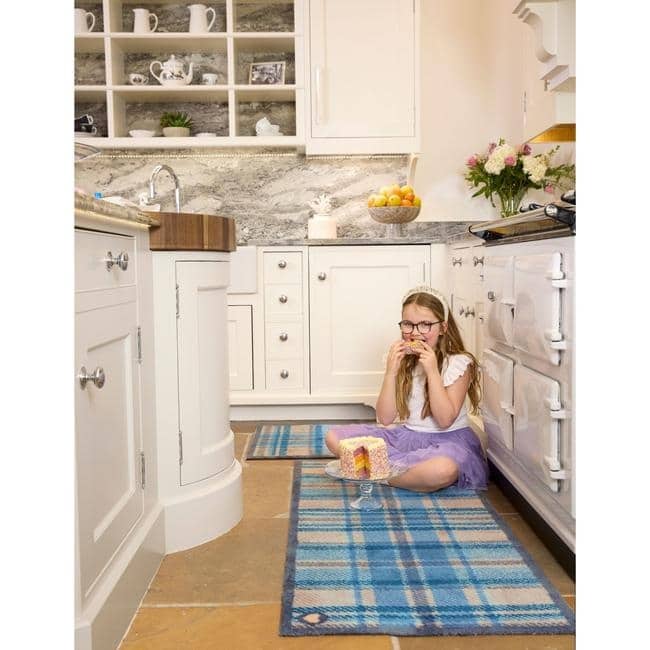 Eco-Friendly Washable Geometric Mat