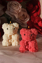 Teddy Bear Rose Candle - Joe’s Haven