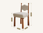 Tessa Dining Chair, Boucle - Joe’s Haven