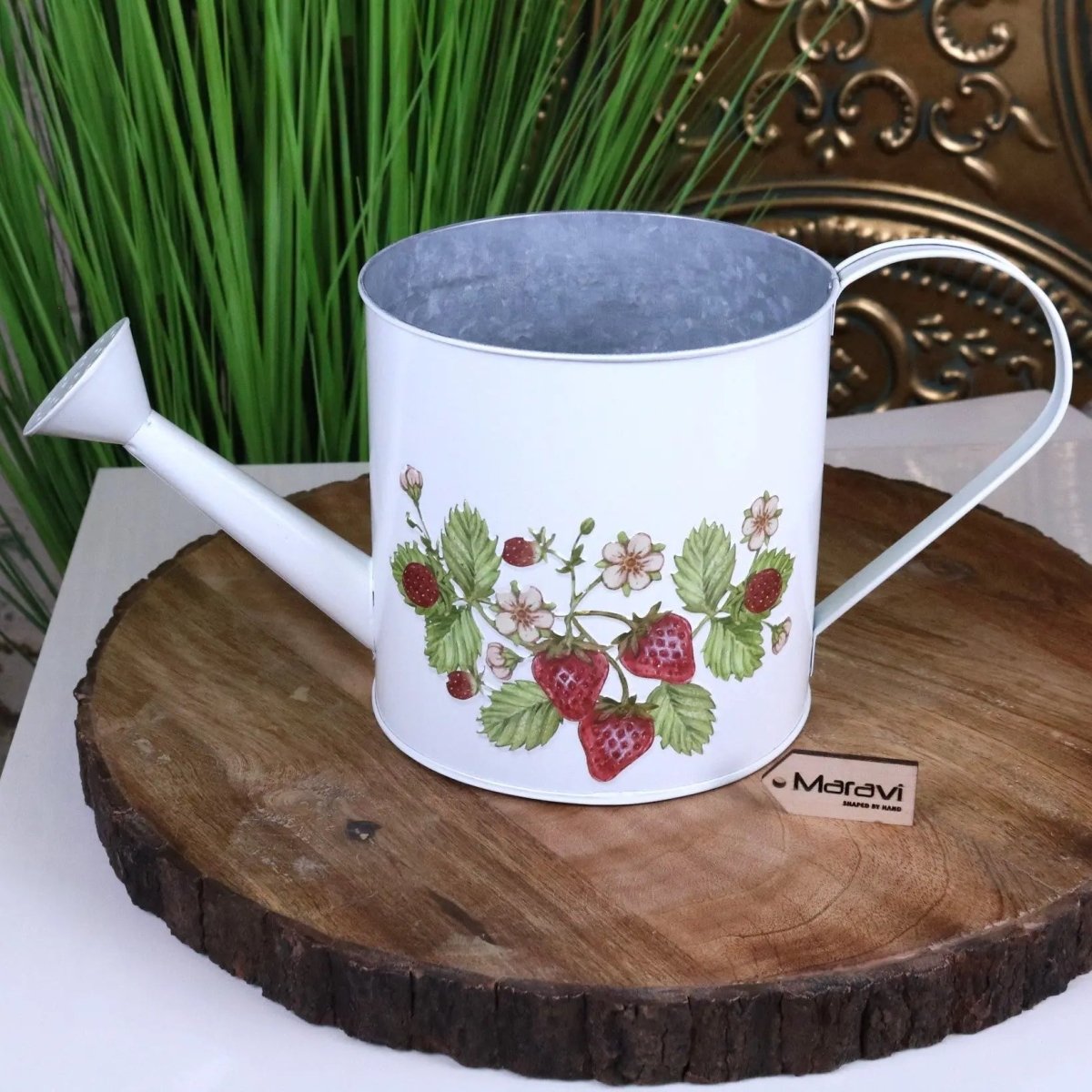 Thaniya Strawberry Field Watering Can Planter - Joe’s Haven