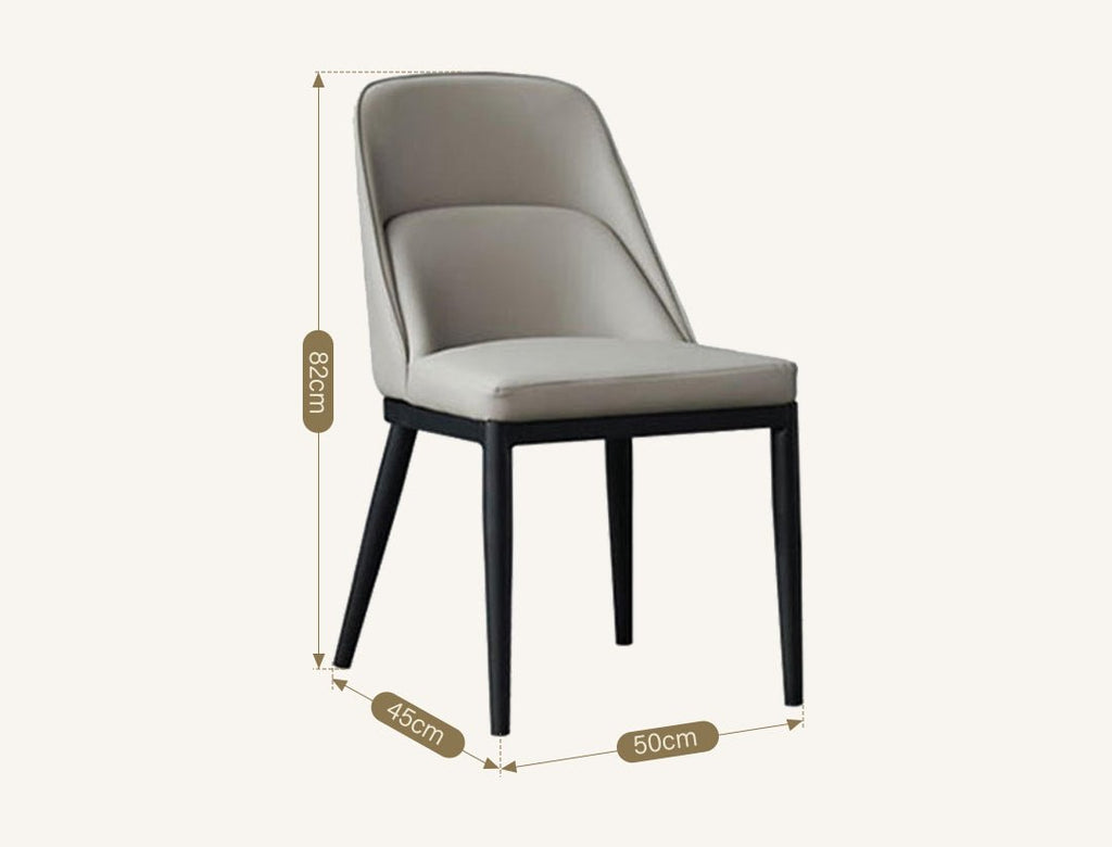 A Set of 2 Thelma Dining Chairs, Italian Design - Joe’s Haven
