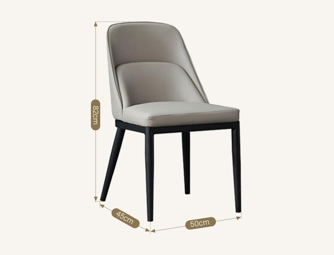 A Set of 2 Thelma Dining Chairs, Italian Design - Joe’s Haven