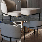 Theobald Dining Chair, Grey - Joe’s Haven