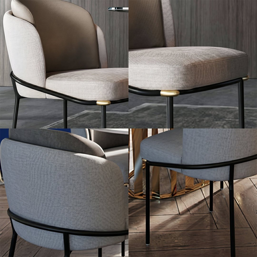 Theobald Dining Chair, Grey - Joe’s Haven