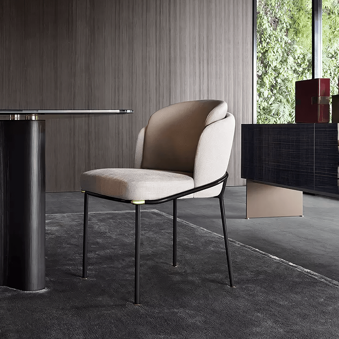 Theobald Dining Chair, Grey - Joe’s Haven